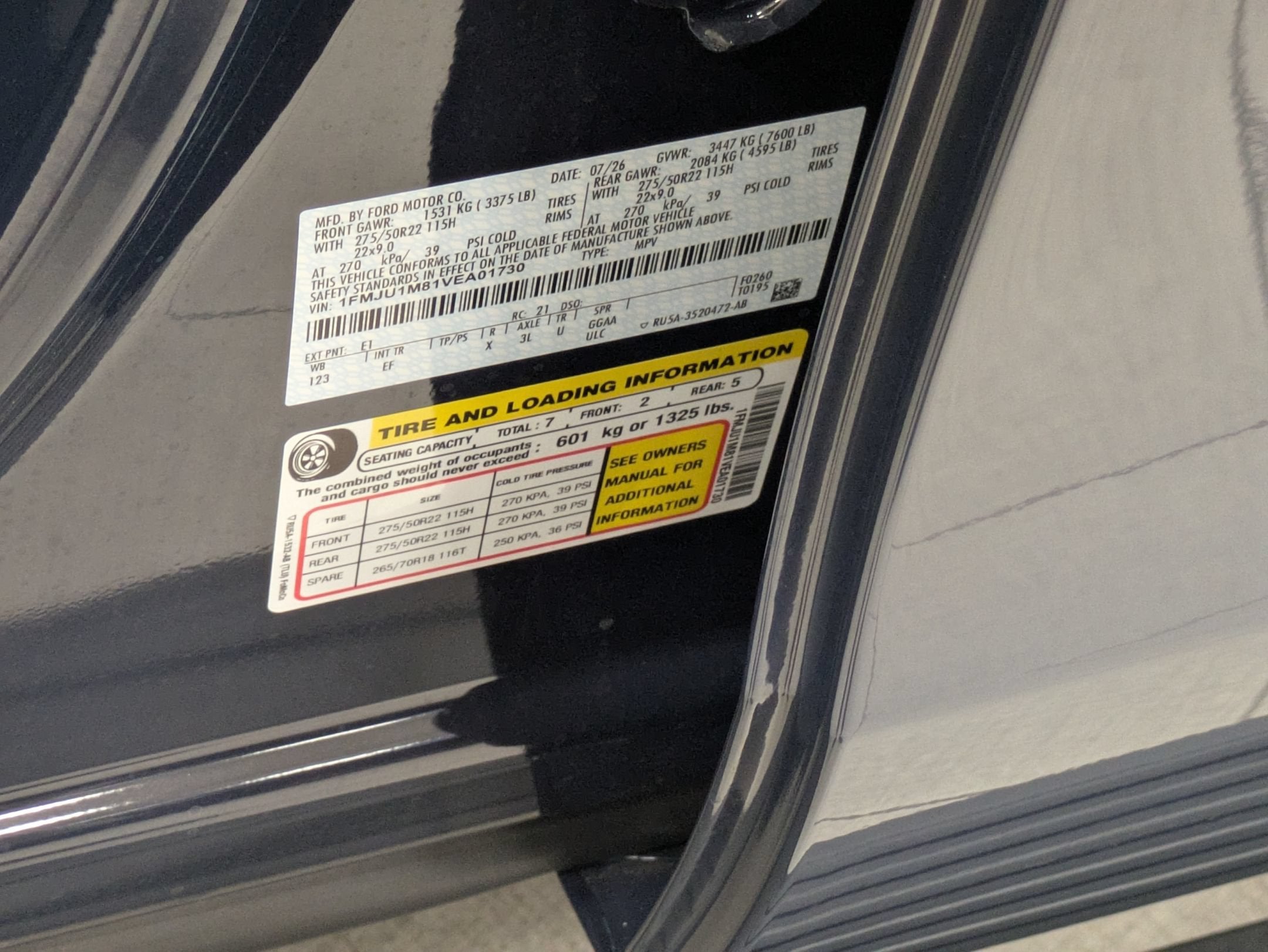 2027 Ford Expedition Platinum