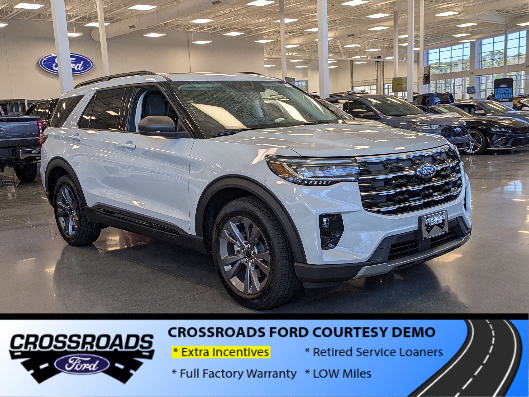 2026 Ford Explorer Active w/200A Pkg - Crossroads Courtesy Demo