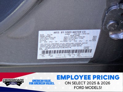 2026 Ford Explorer Platinum