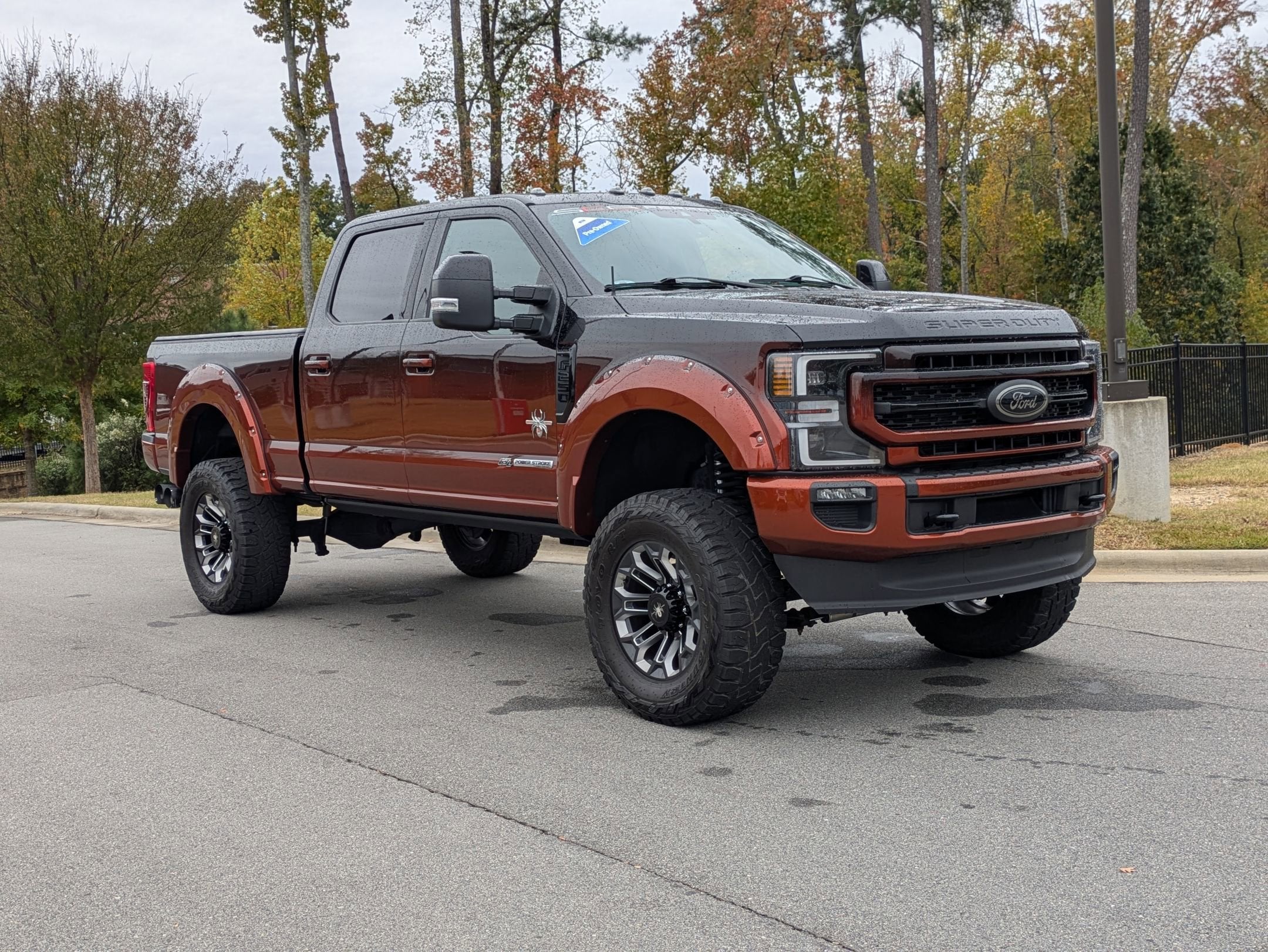 2021 Ford Super Duty F-250 SRW Lariat SCA Black Widow