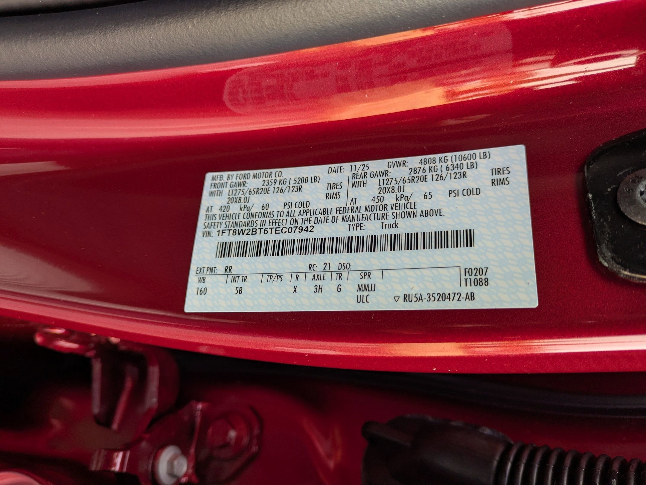 2026 Ford Super Duty F-250 SRW LARIAT