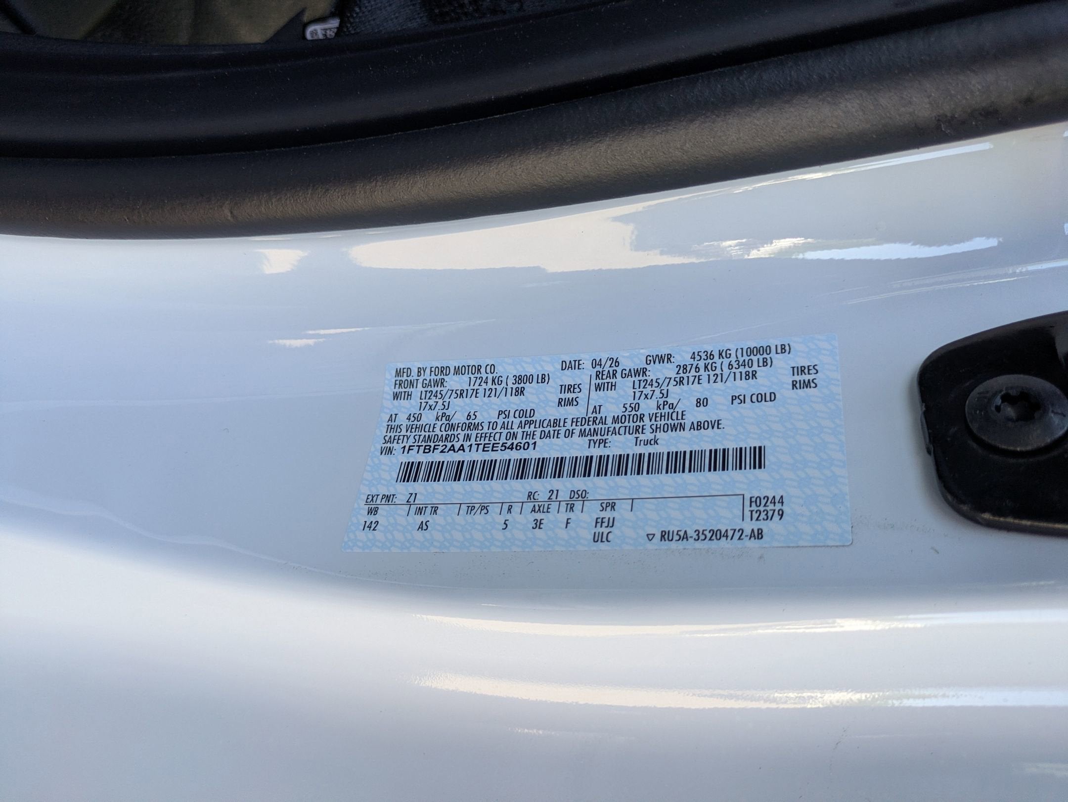 2026 Ford Super Duty F-250 SRW XL