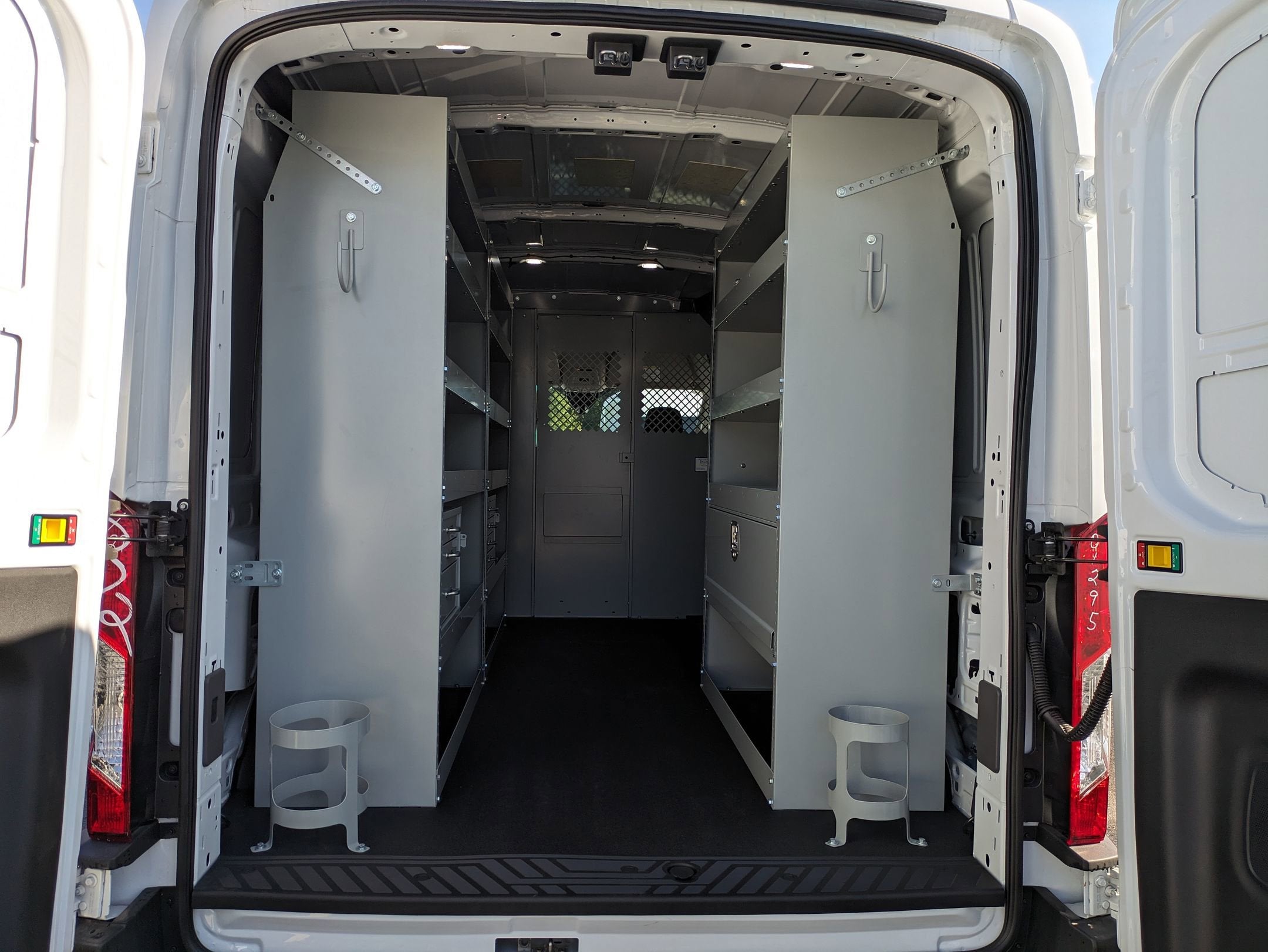 2025 Ford Transit Cargo Van T-250 RACKS AND BINS