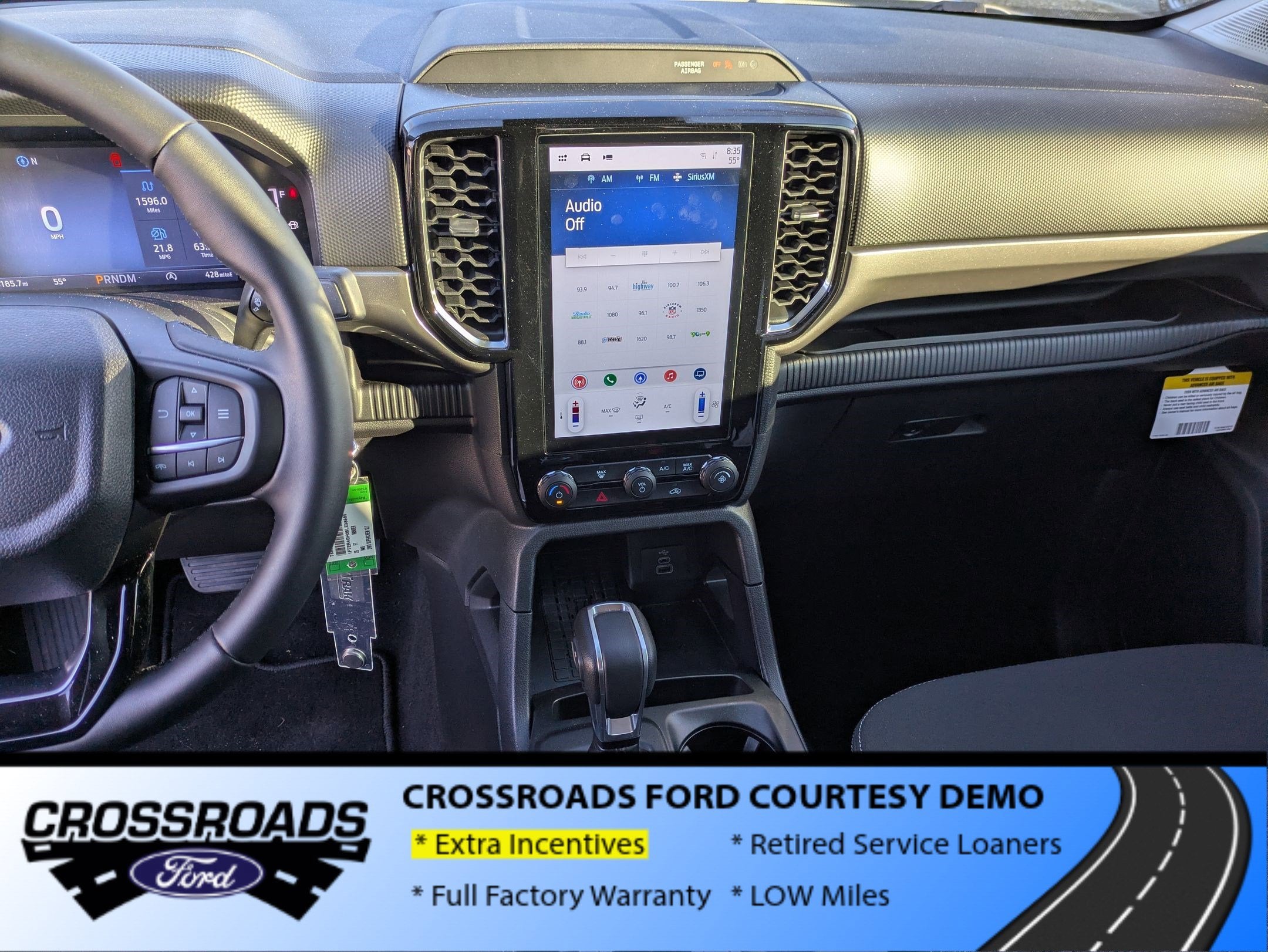 2025 Ford Ranger XLT - Crossroads Courtesy Demo