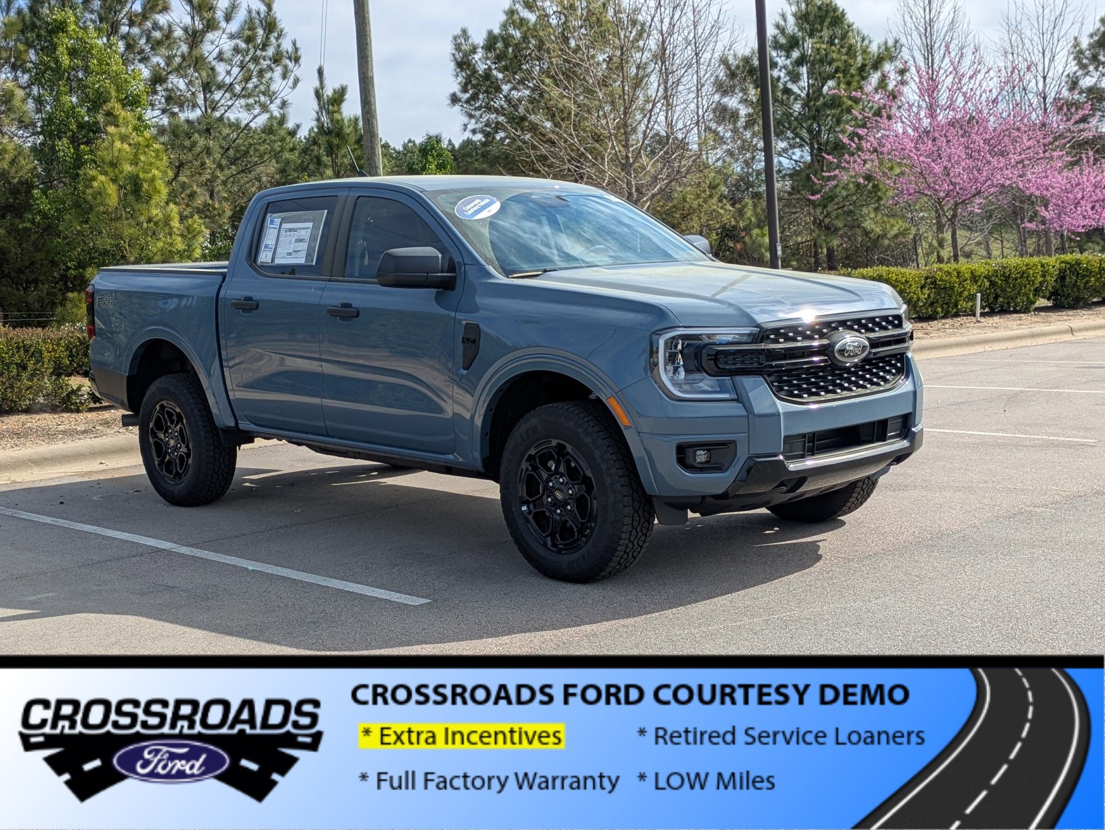 2025 Ford Ranger XLT - Crossroads Courtesy Demo