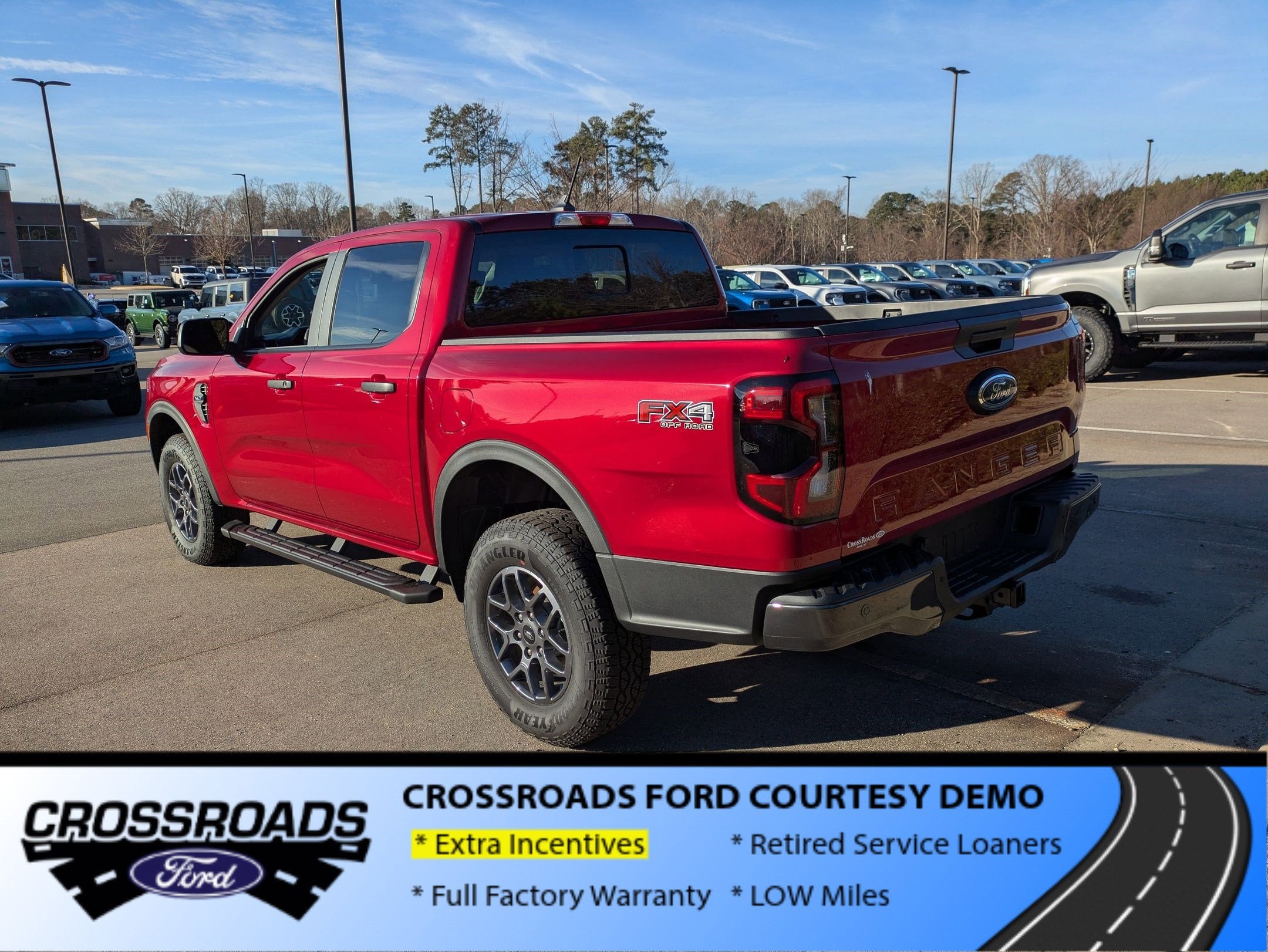 2025 Ford Ranger XLT - Crossroads Courtesy Demo