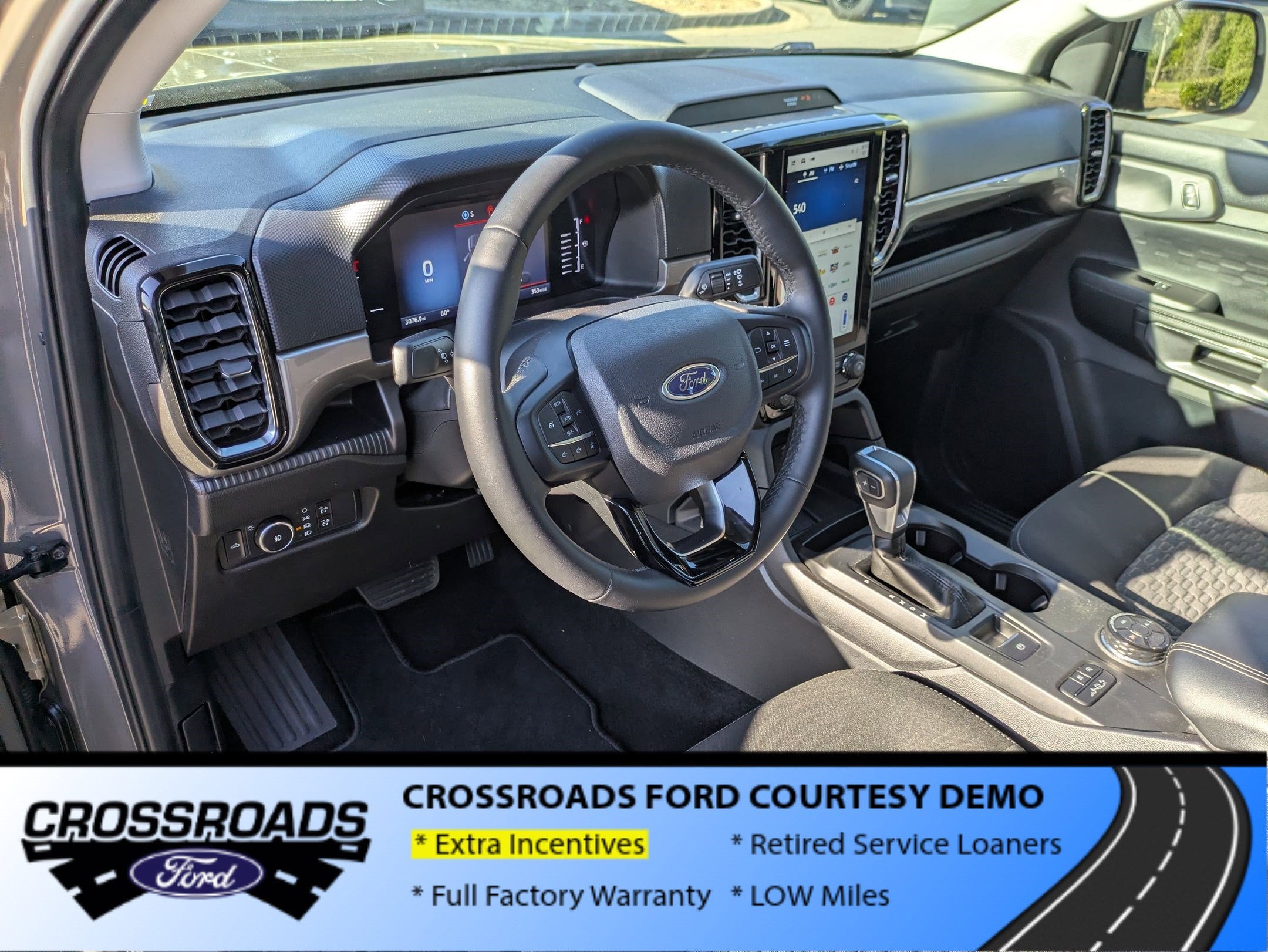 2025 Ford Ranger XLT - Crossroads Courtesy Demo