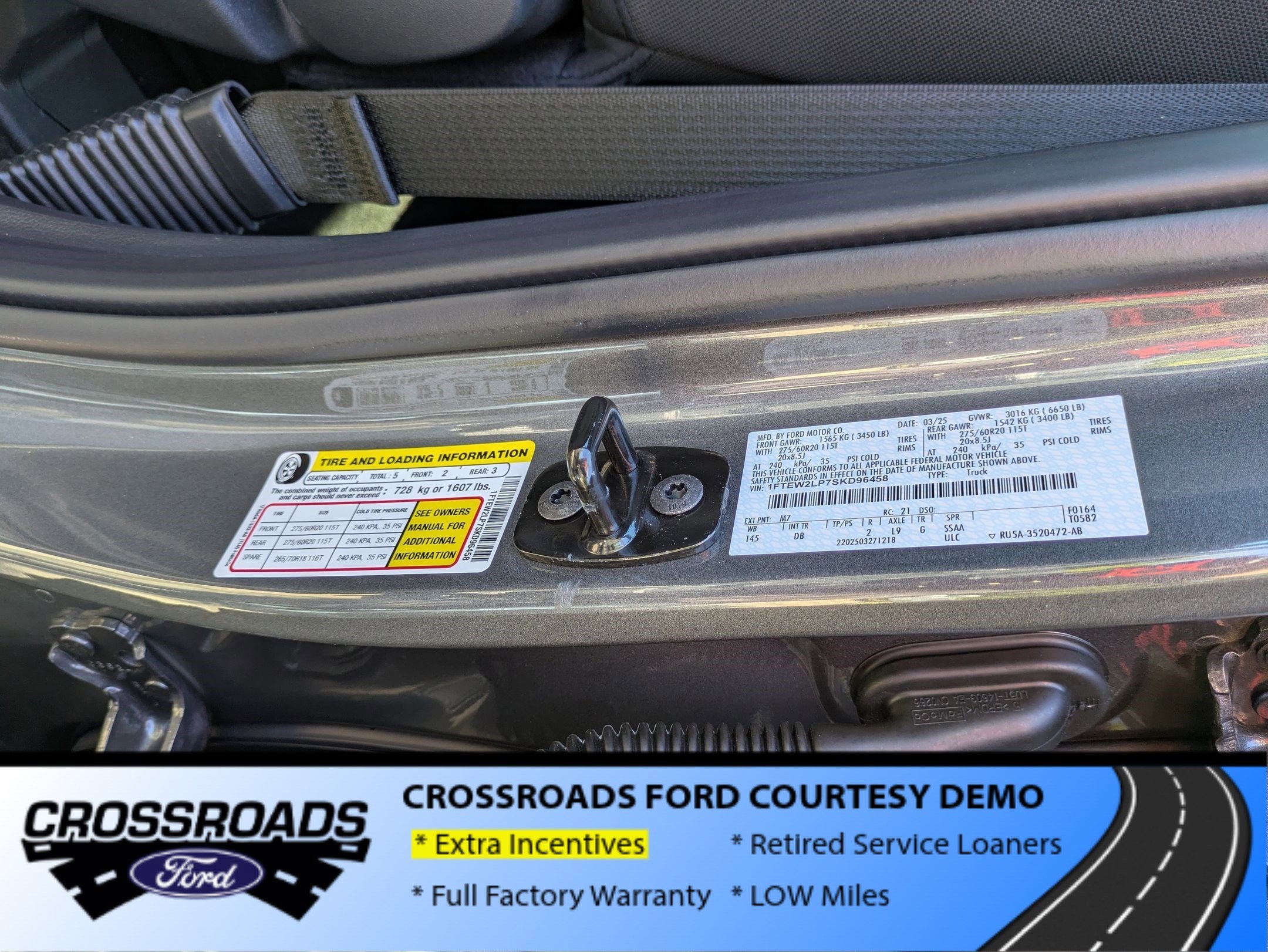 2025 Ford F-150 STX - Crossroads Courtesy Demo