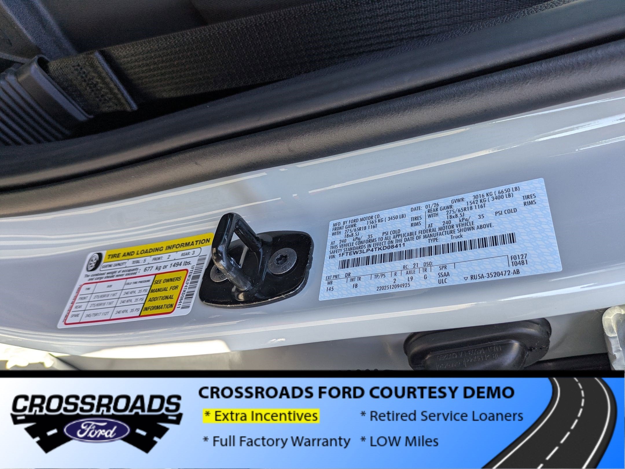2026 Ford F-150 XLT - Crossroads Courtesy Demo