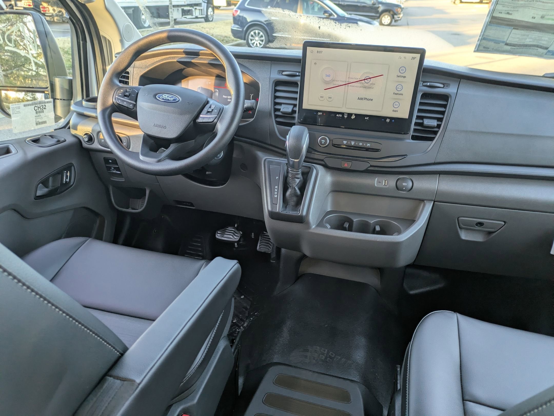 2026 Ford Transit Cargo Van T-150 130" Low Rf 8800 GVWR RWD