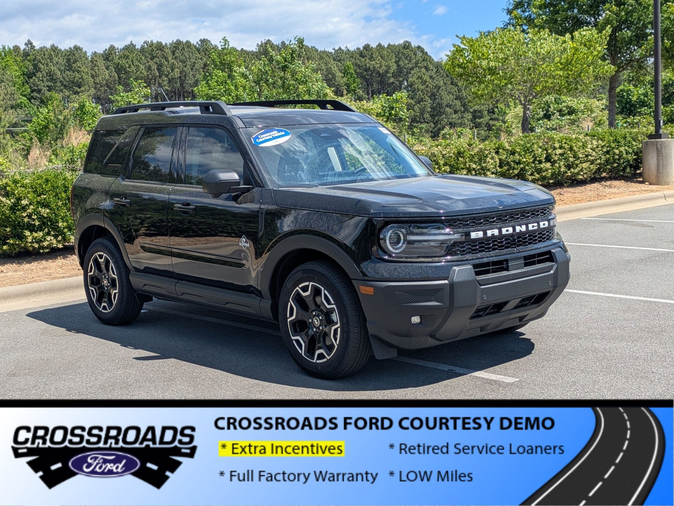 2025 Ford Bronco Sport Outer Banks - Crossroads Courtesy Demo