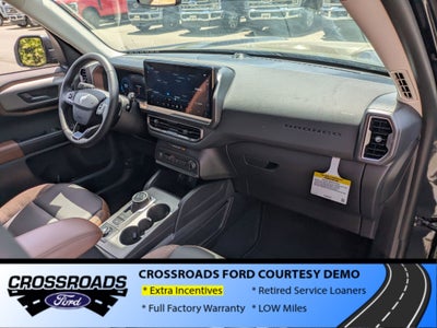 2025 Ford Bronco Sport Outer Banks - Crossroads Courtesy Demo