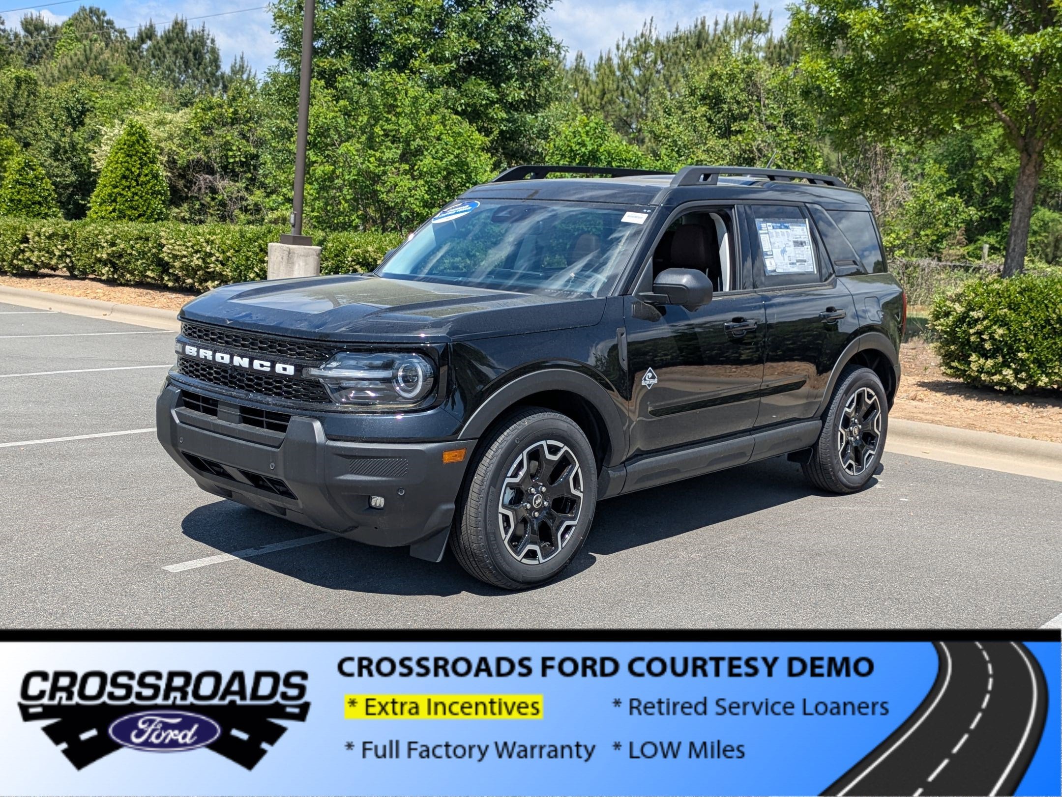 2025 Ford Bronco Sport Outer Banks - Crossroads Courtesy Demo