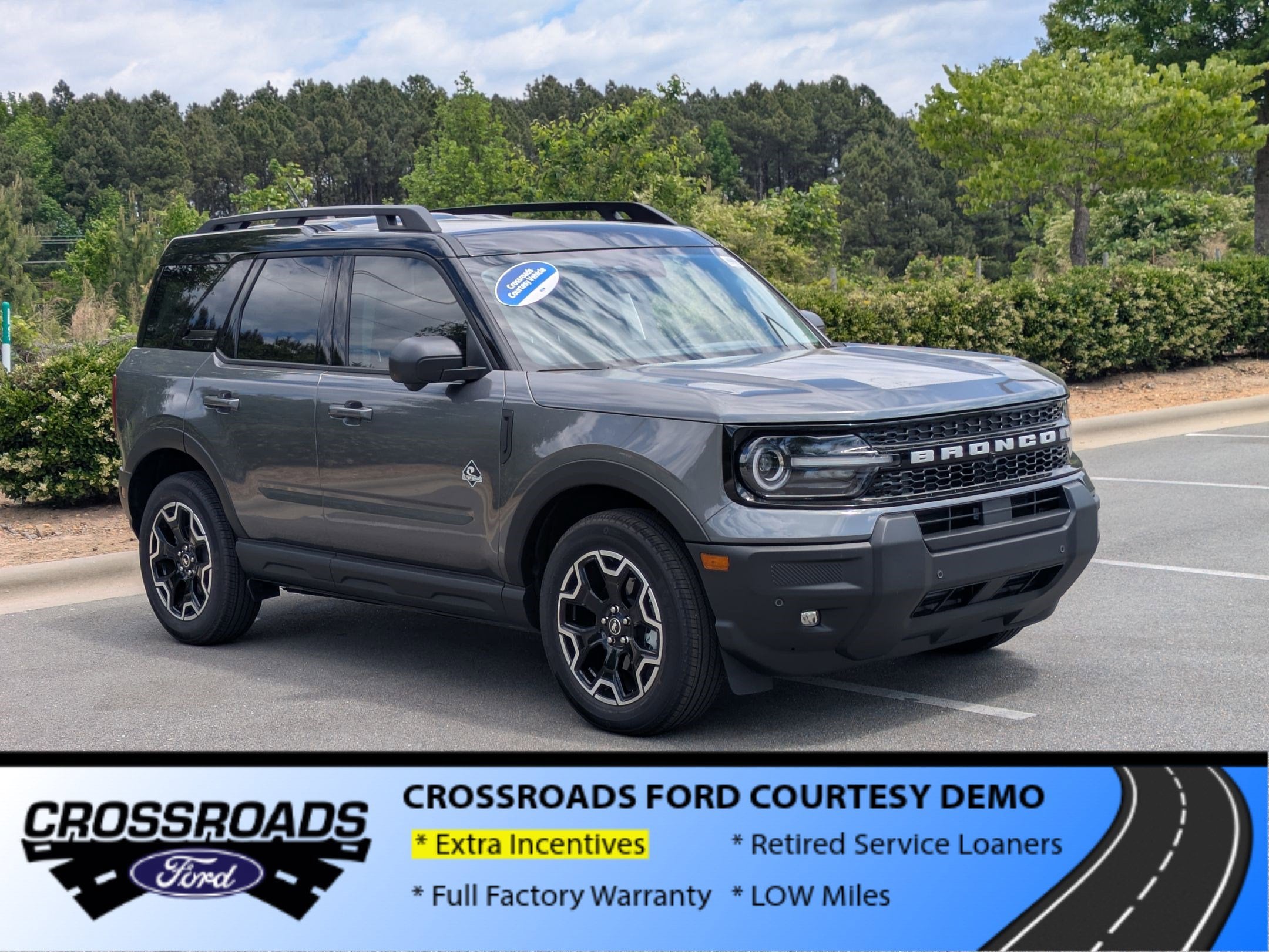 2025 Ford Bronco Sport Outer Banks - Crossroads Courtesy Demo