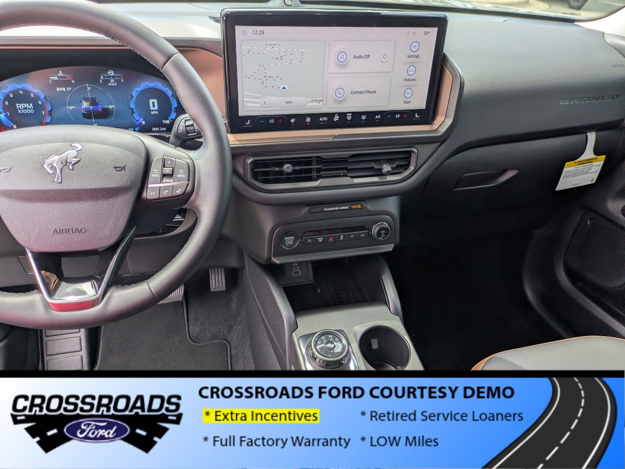 2025 Ford Bronco Sport Outer Banks - Crossroads Courtesy Demo