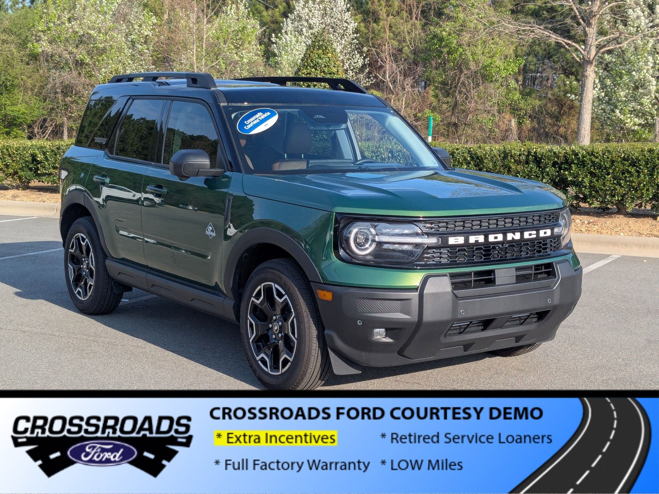 2025 Ford Bronco Sport Outer Banks - Crossroads Courtesy Demo