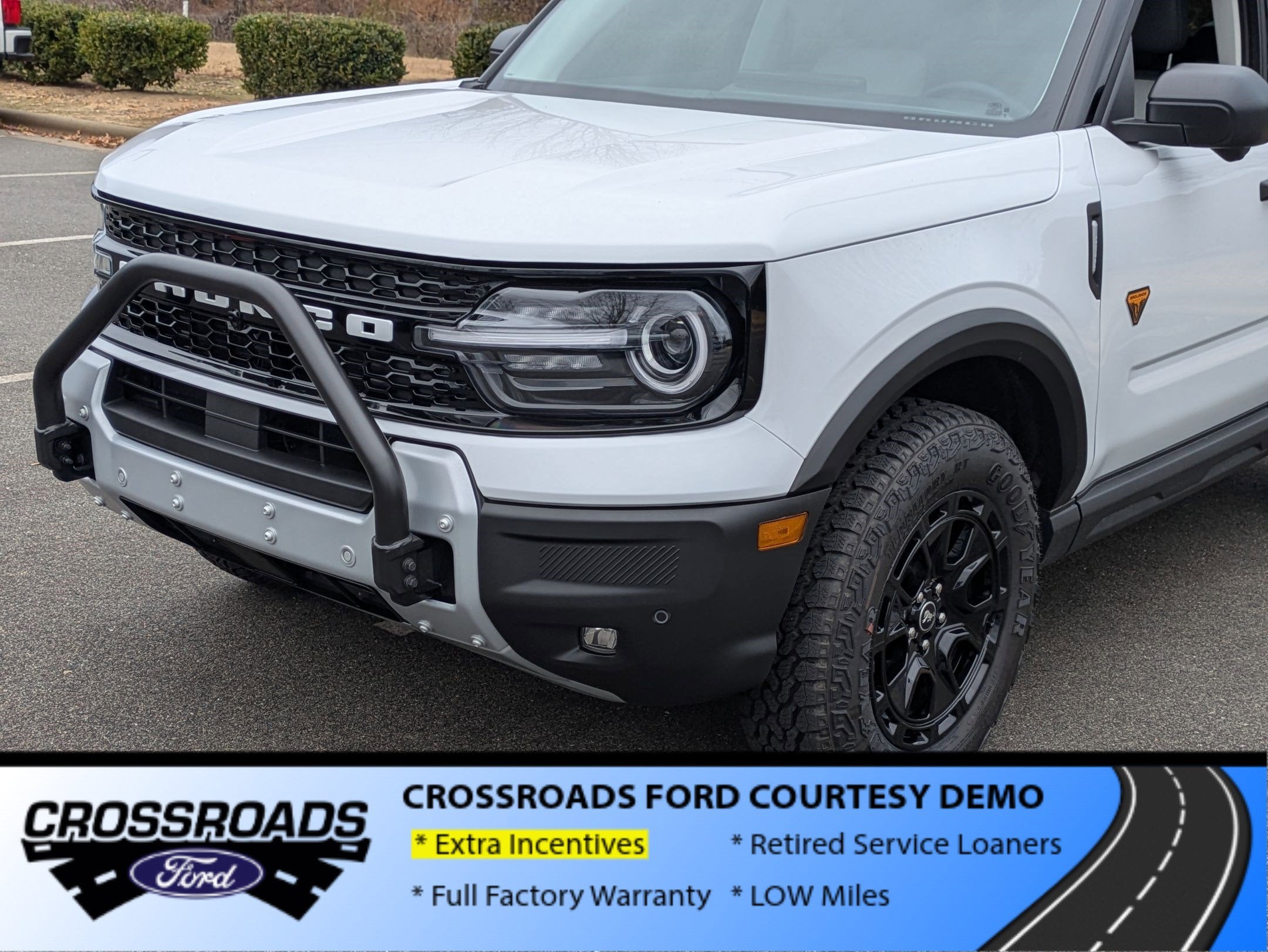 2025 Ford Bronco Sport Badlands - Crossroads Courtesy Demo
