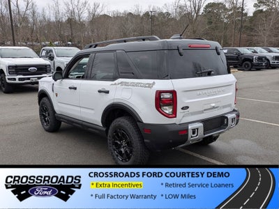 2025 Ford Bronco Sport Badlands - Crossroads Courtesy Demo