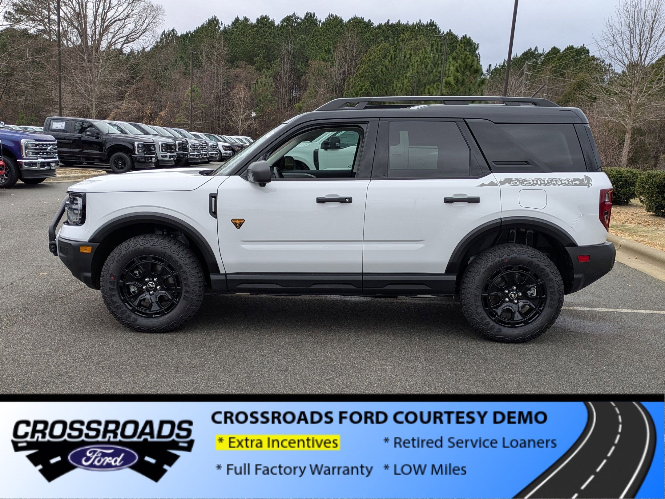 2025 Ford Bronco Sport Badlands - Crossroads Courtesy Demo