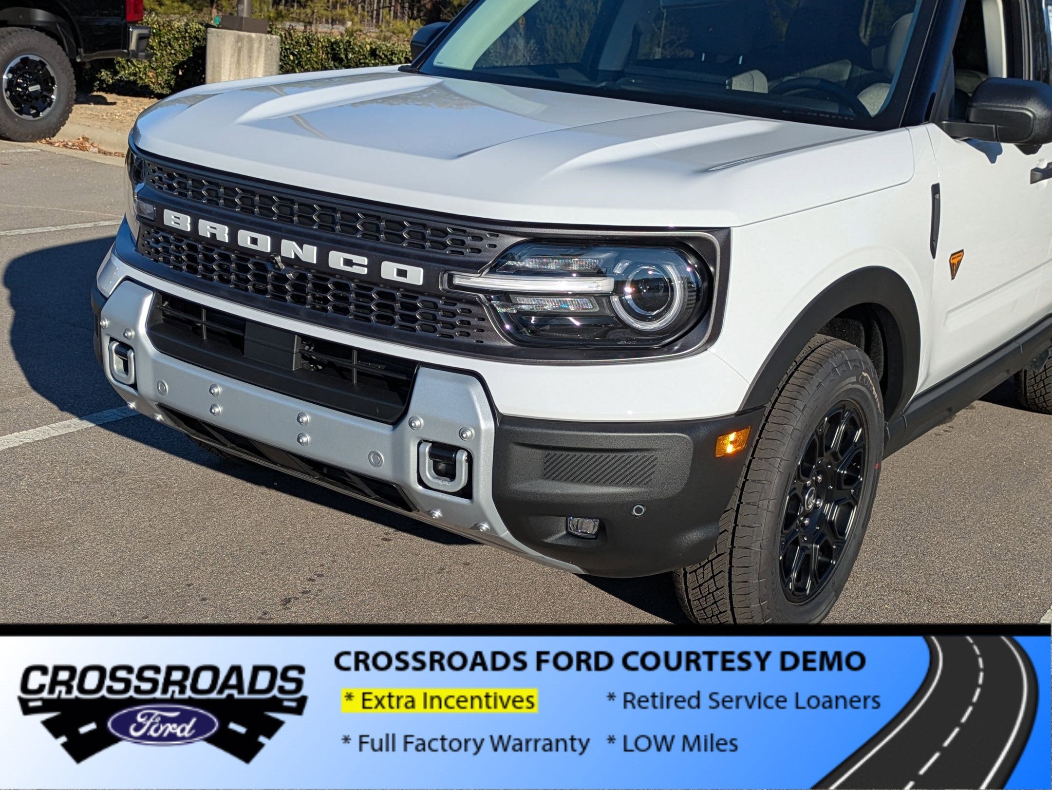 2025 Ford Bronco Sport Badlands - Crossroads Courtesy Demo
