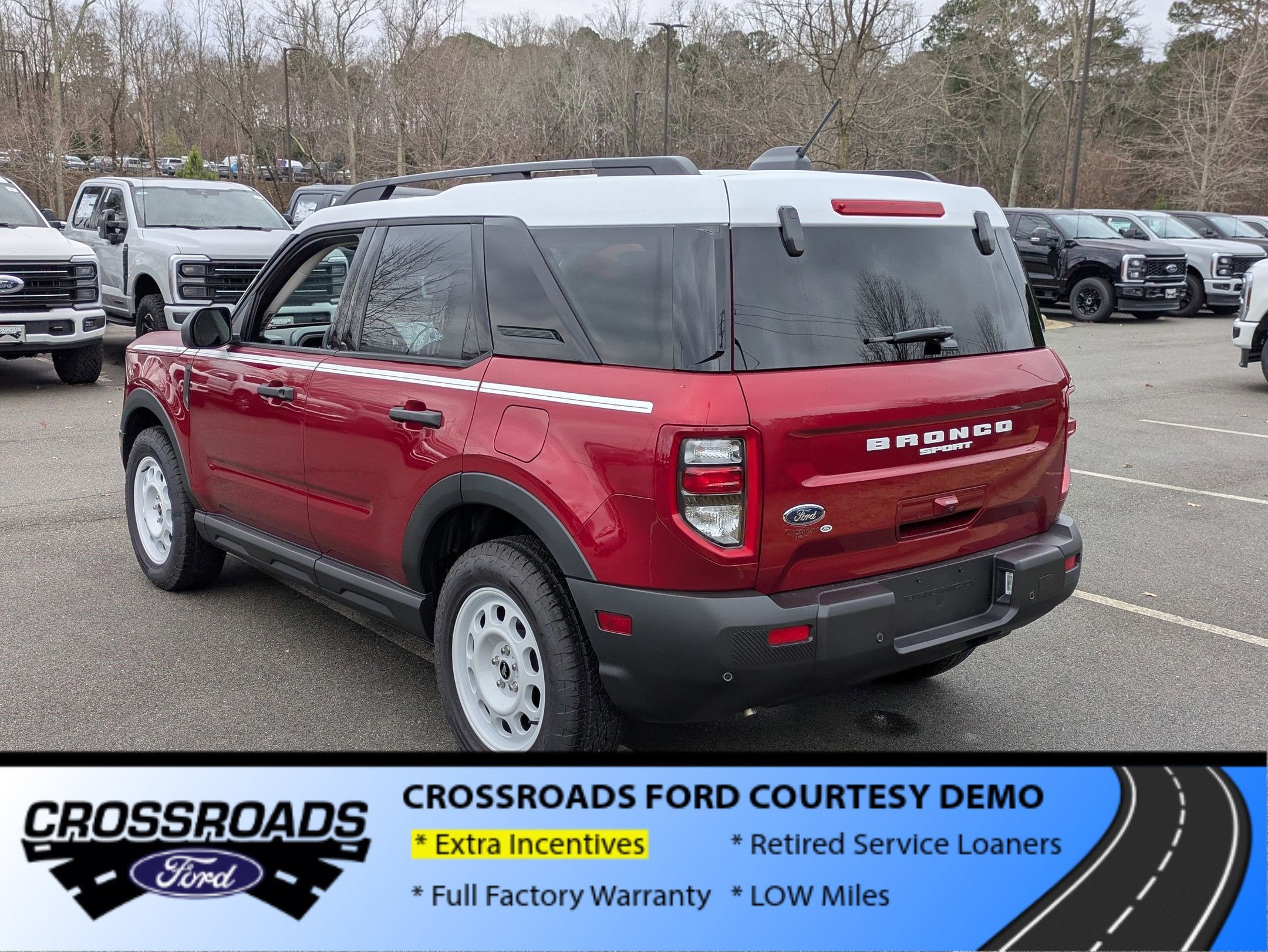 2025 Ford Bronco Sport Heritage - Crossroads Courtesy Demo