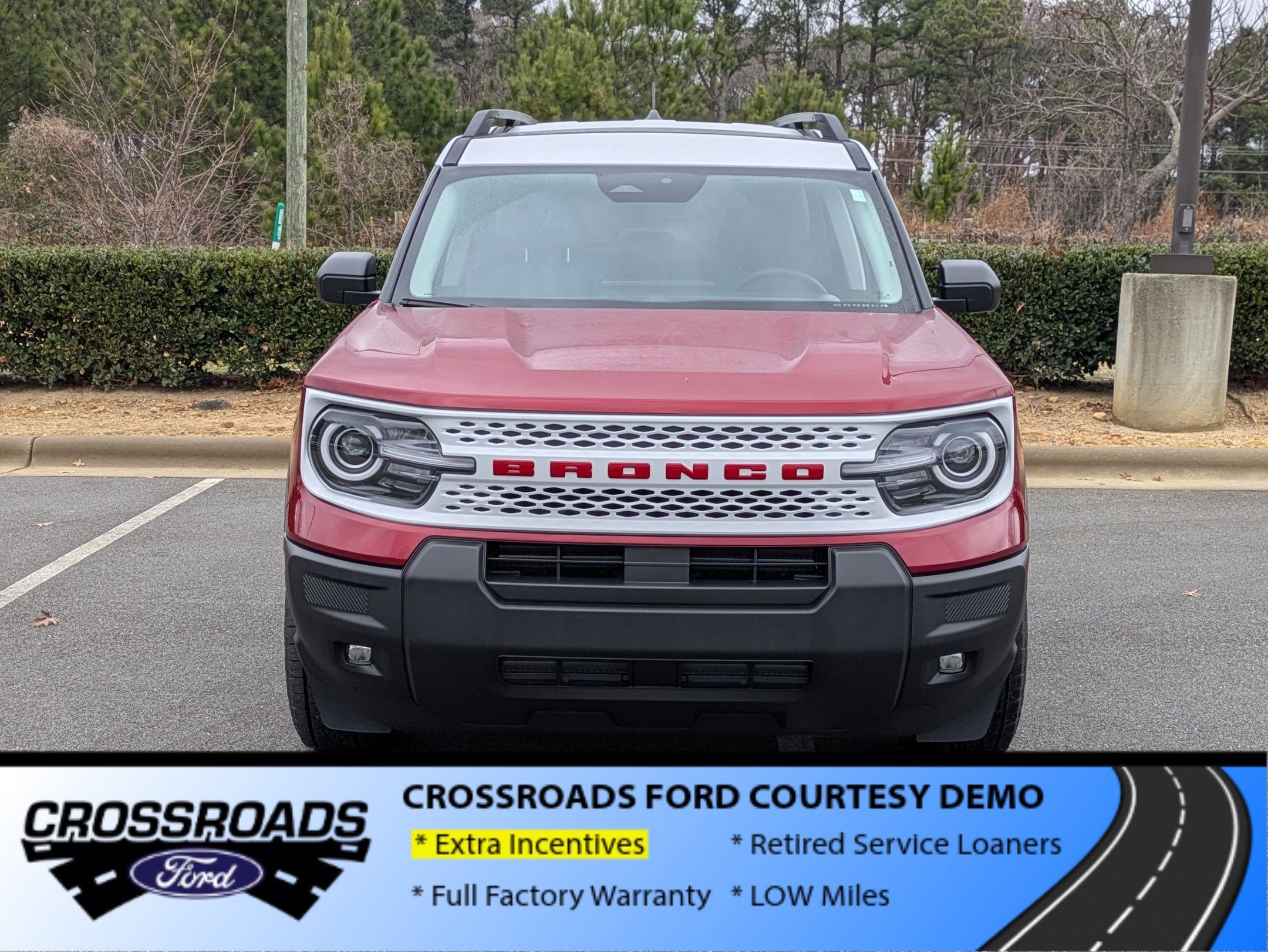 2025 Ford Bronco Sport Heritage - Crossroads Courtesy Demo