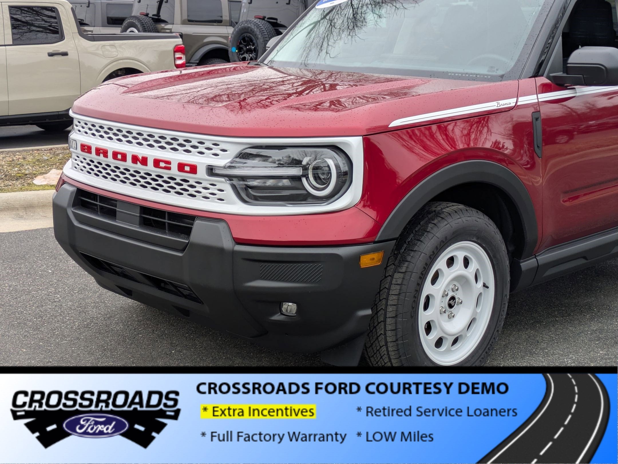 2025 Ford Bronco Sport Heritage - Crossroads Courtesy Demo