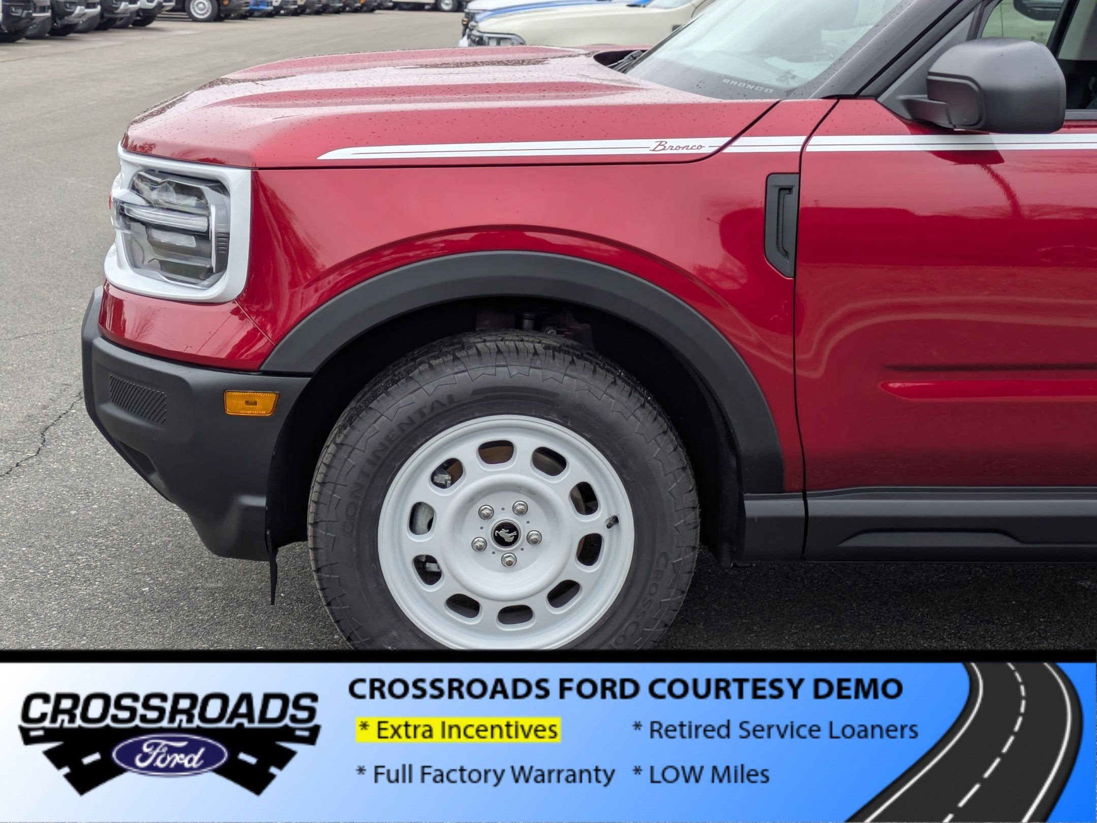 2025 Ford Bronco Sport Heritage - Crossroads Courtesy Demo
