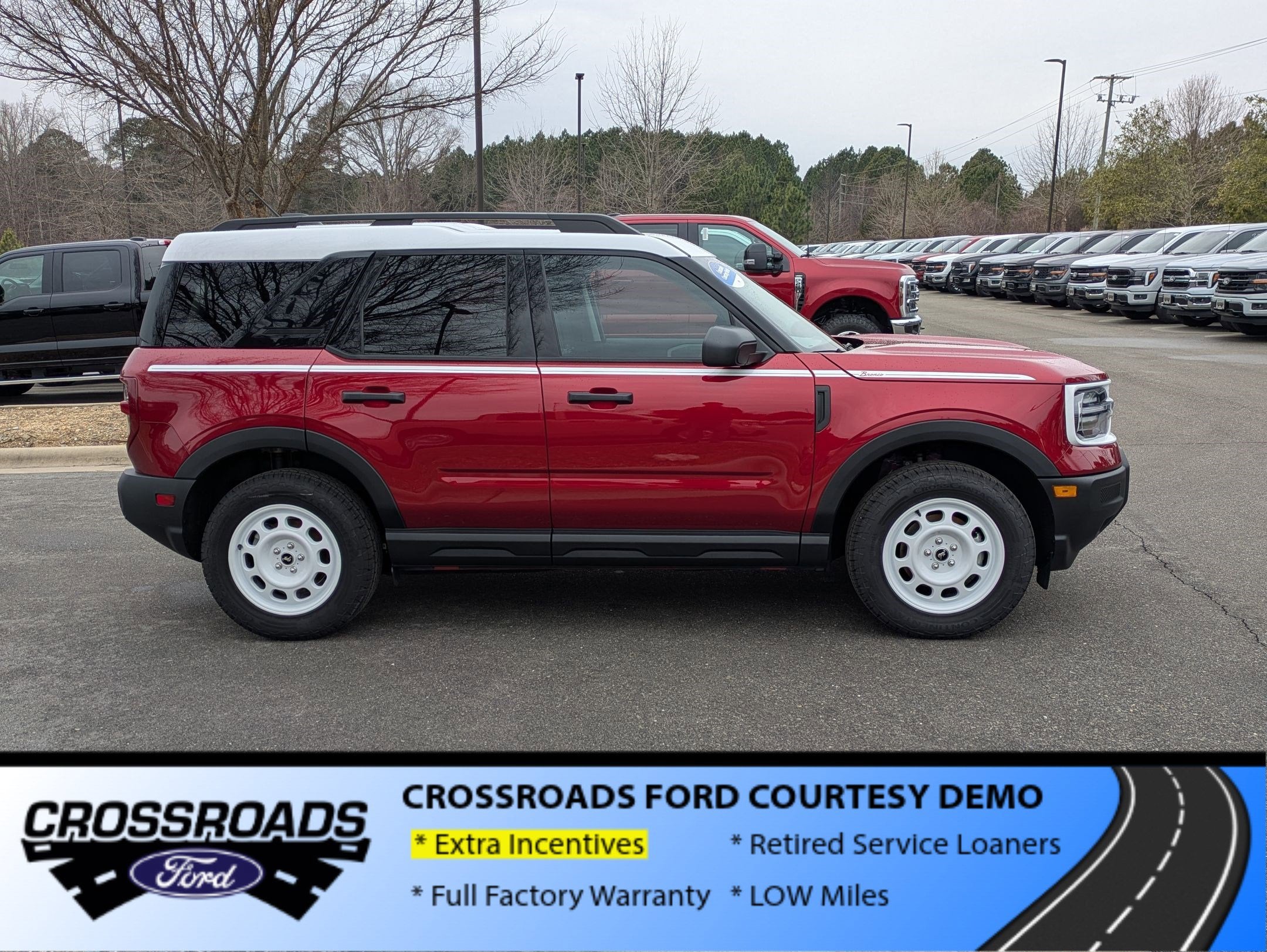 2025 Ford Bronco Sport Heritage - Crossroads Courtesy Demo