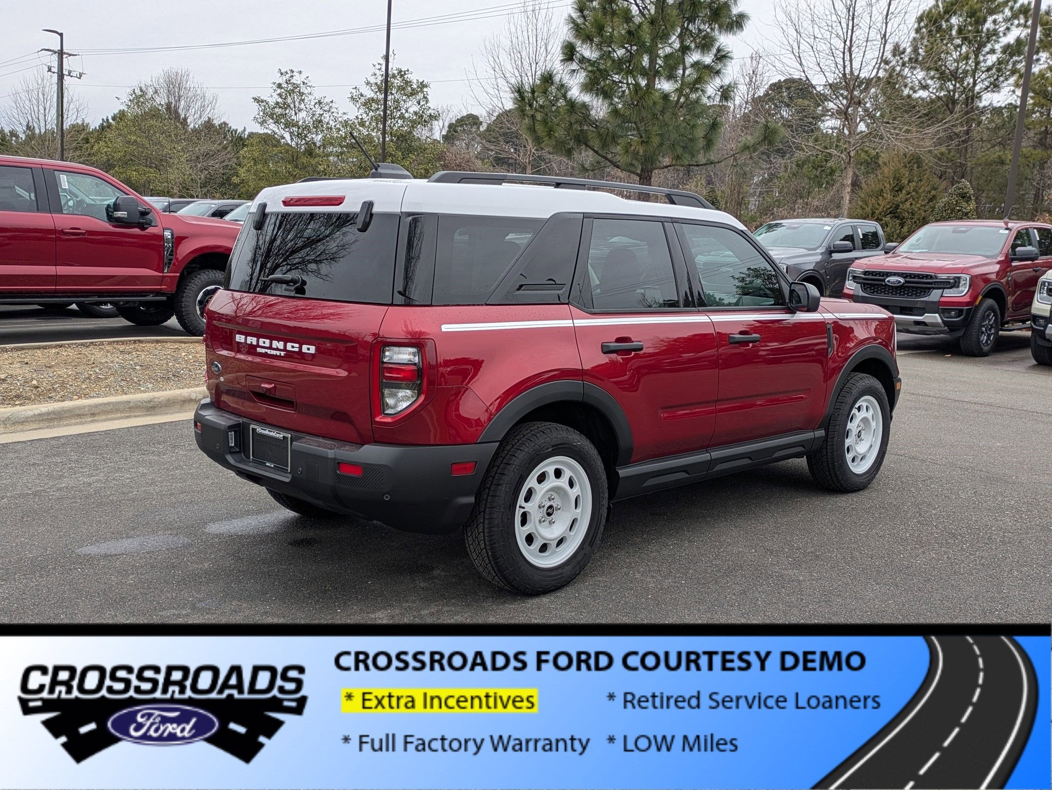 2025 Ford Bronco Sport Heritage - Crossroads Courtesy Demo