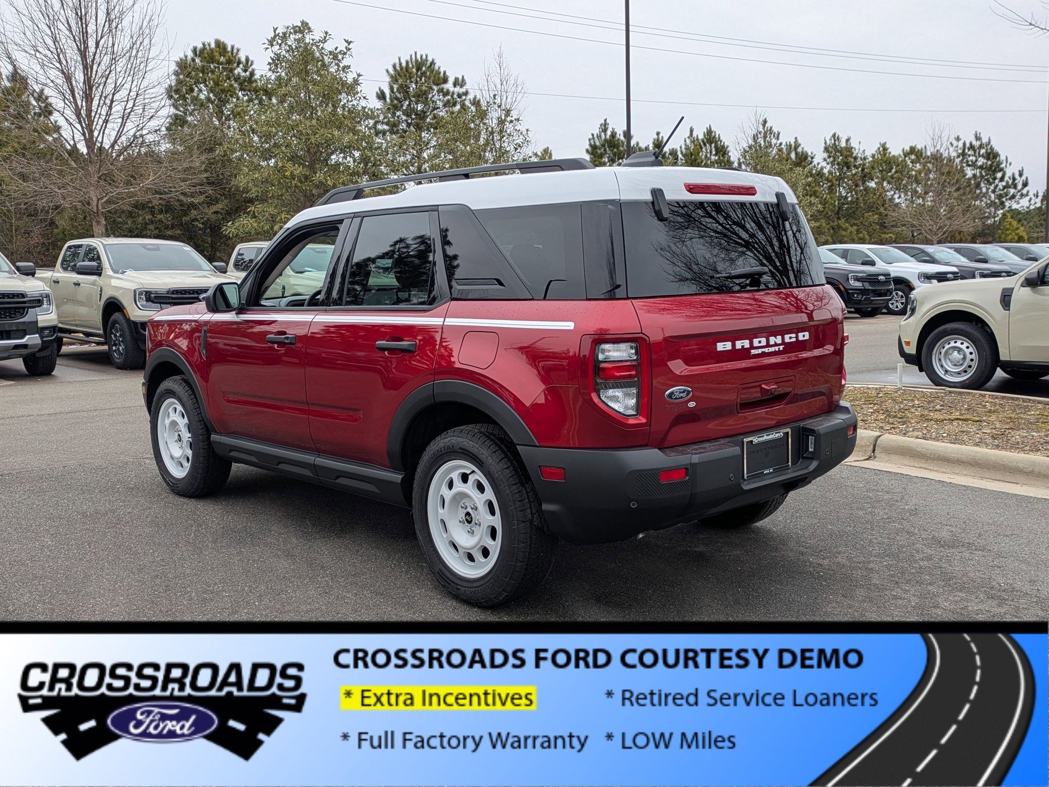 2025 Ford Bronco Sport Heritage - Crossroads Courtesy Demo