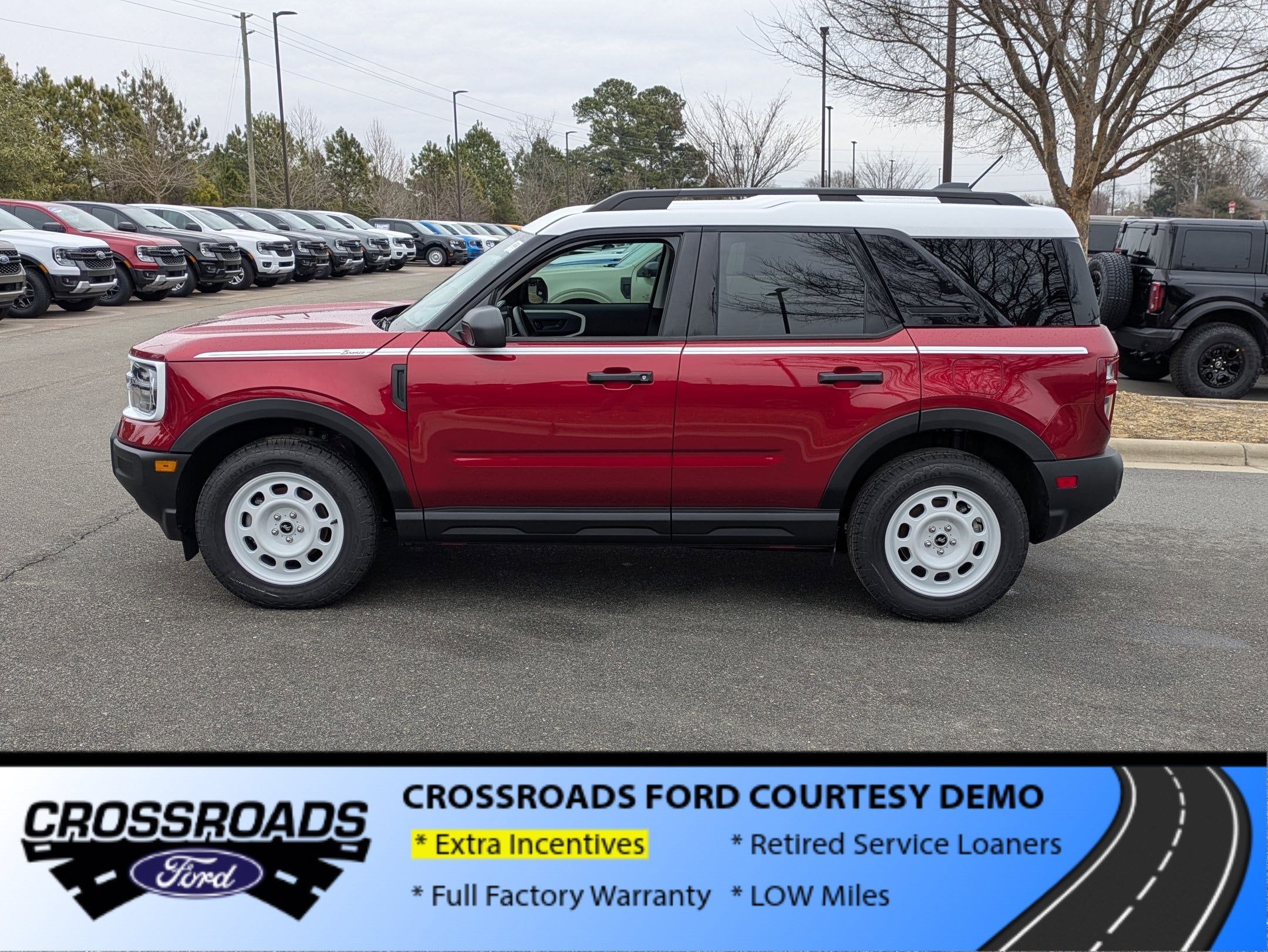 2025 Ford Bronco Sport Heritage - Crossroads Courtesy Demo