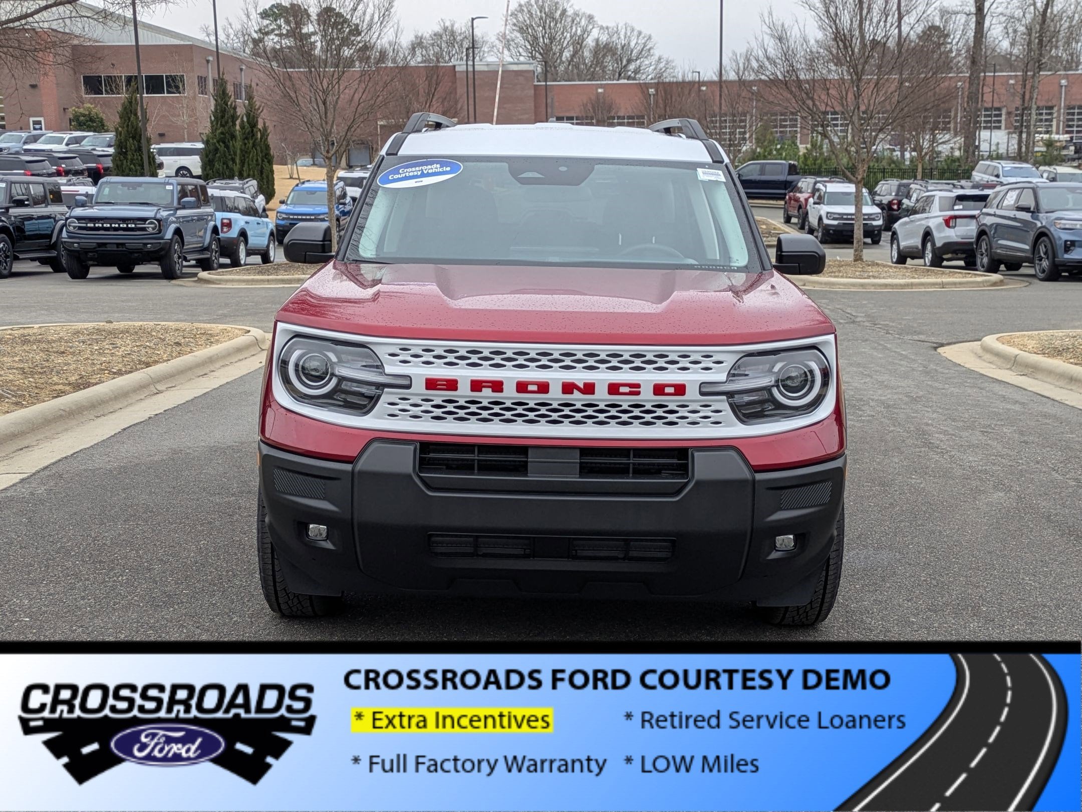 2025 Ford Bronco Sport Heritage - Crossroads Courtesy Demo