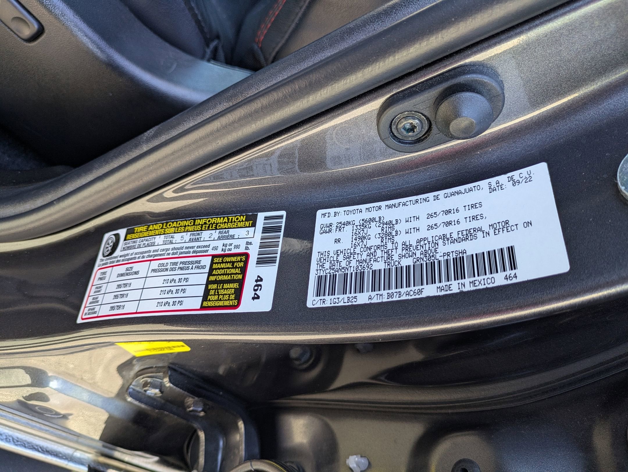 2022 Toyota Tacoma 4WD TRD Pro