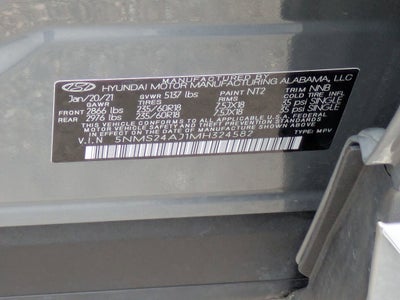 2021 Hyundai Santa Fe SEL