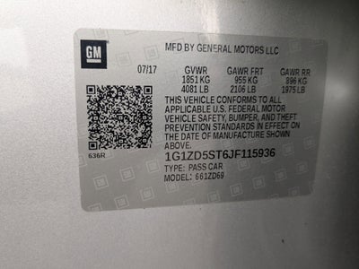 2018 Chevrolet Malibu LT