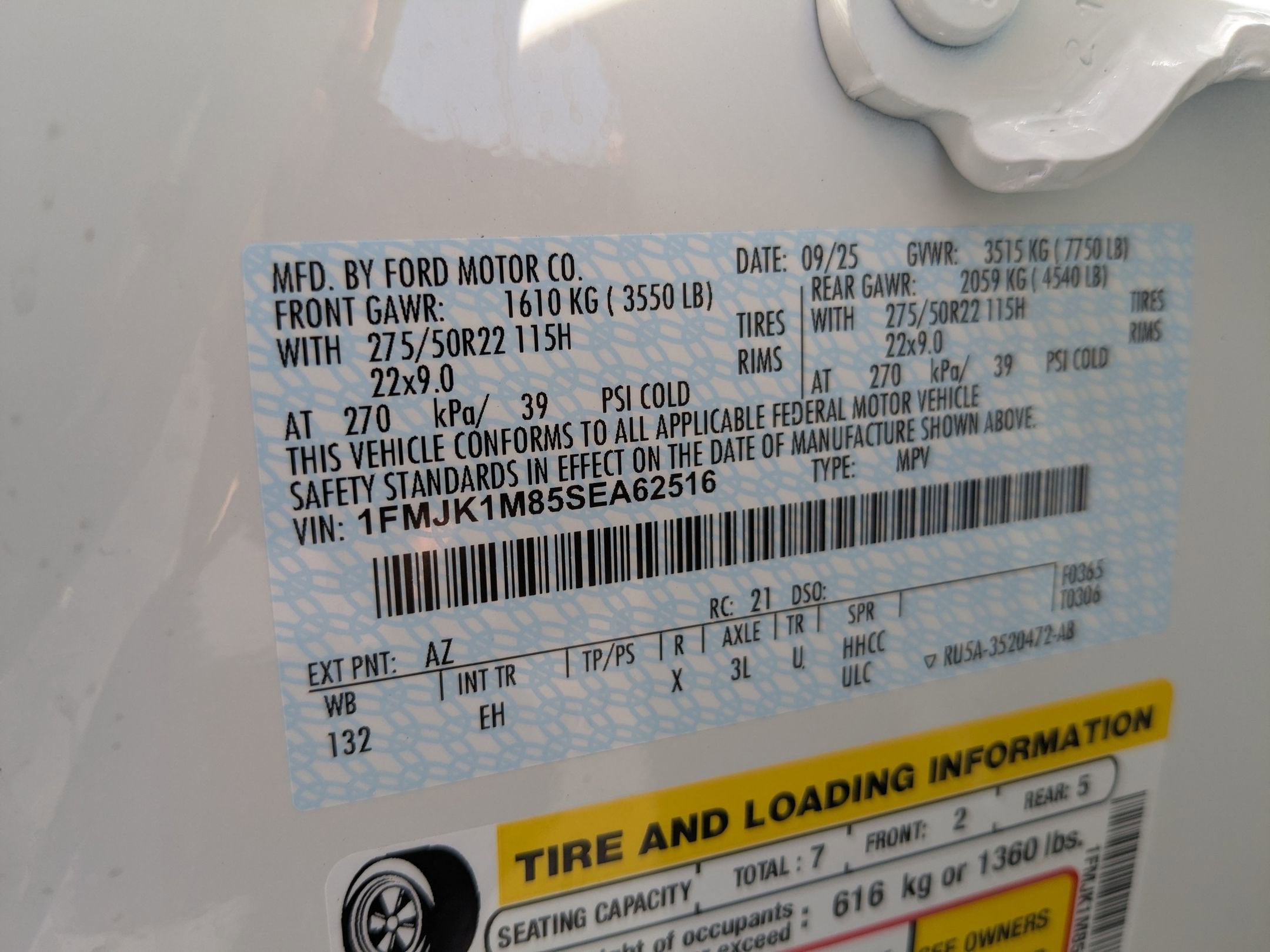 2025 Ford Expedition Max Platinum