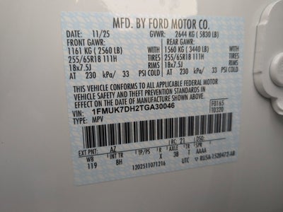 2026 Ford Explorer Active