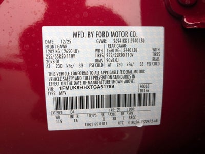 2026 Ford Explorer Platinum