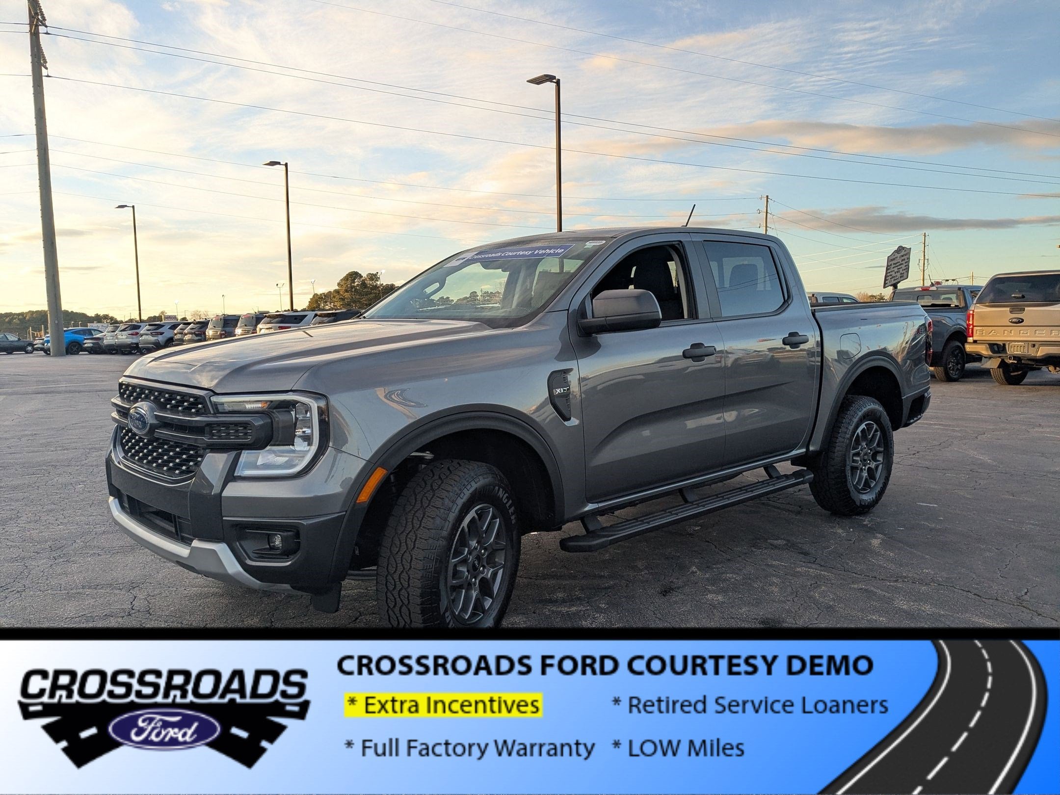 2025 Ford Ranger XLT - Crossroads Courtesy Demo