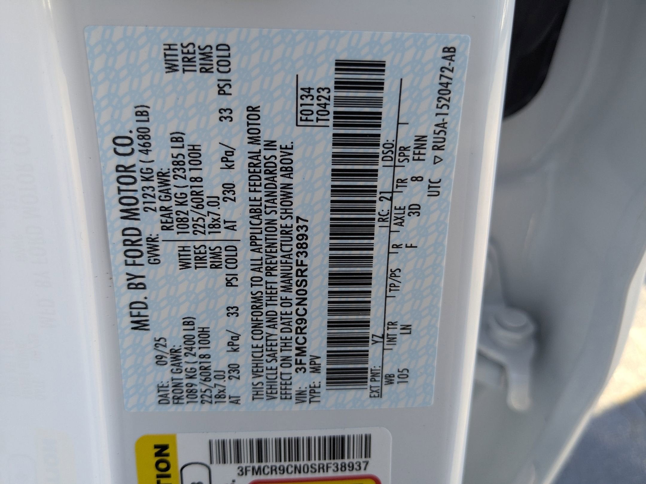 2025 Ford Bronco Sport Outer Banks