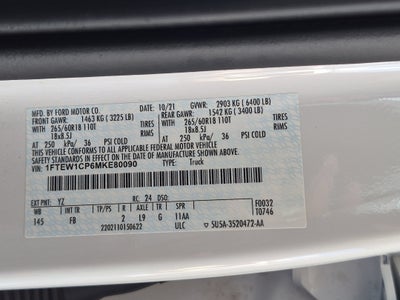 2021 Ford F-150 XLT