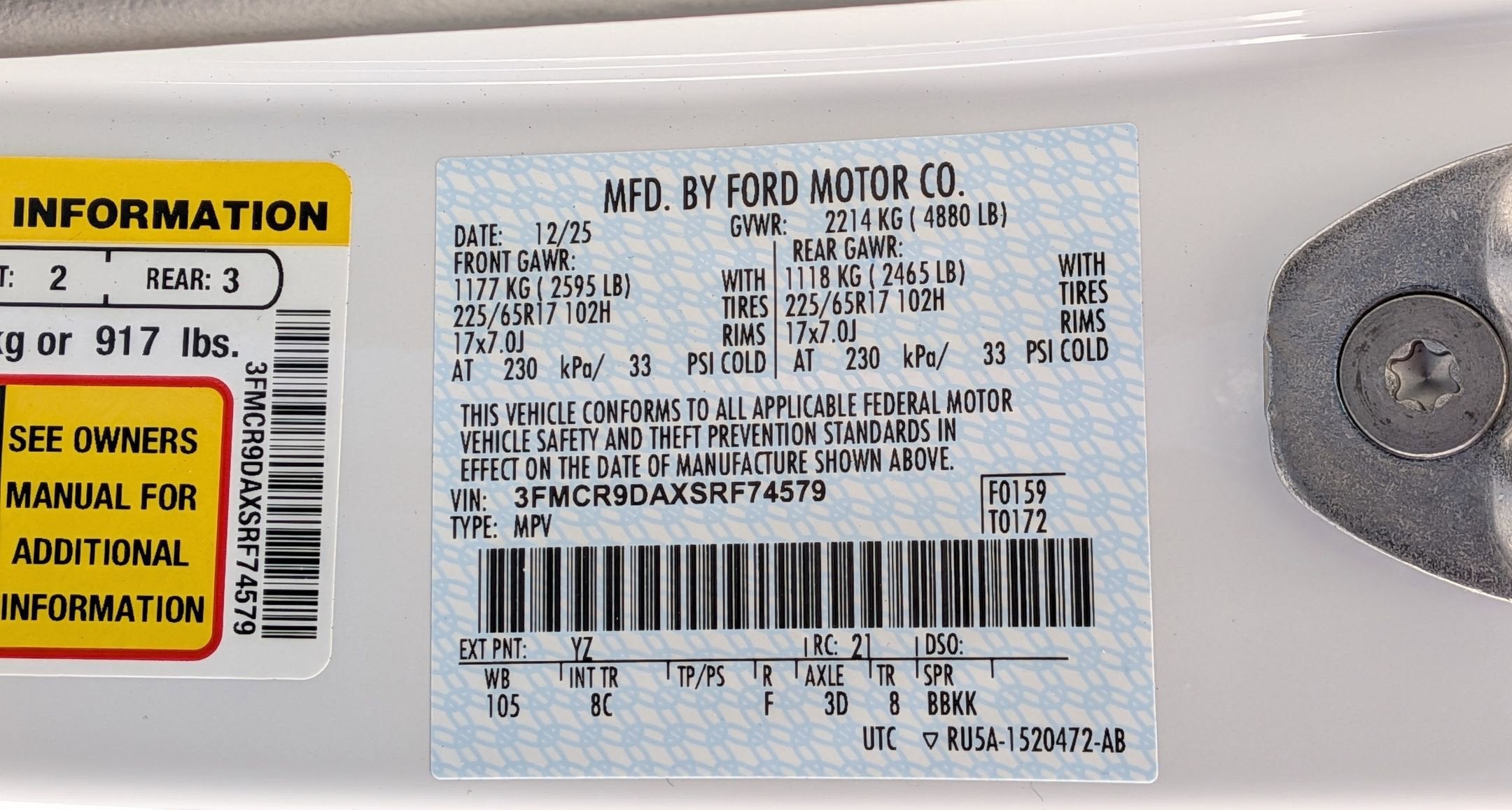 2025 Ford Bronco Sport Badlands