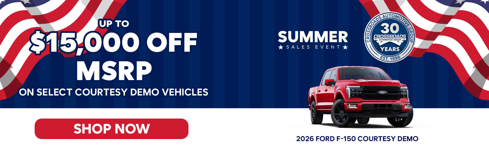 Up to $15,000 Off MSRP in Kernersville, NC